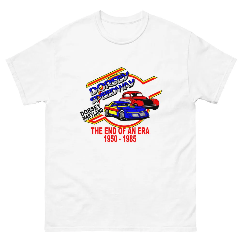1985 Replica Dorsey Speedway Men's heavyweight tee
