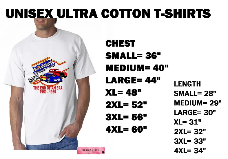 1985 Replica Dorsey Speedway Men's heavyweight tee