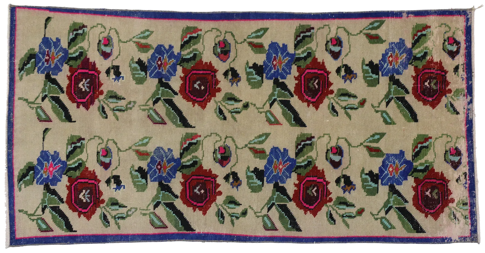 2'10" x 5'9" Vintage Sivas Rug