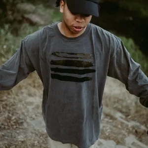 4 Strokes | Blk Foil long-sleeve