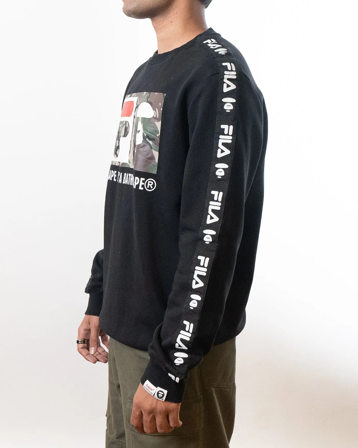Aape By A Bathing Ape x Fila Sweatshirt