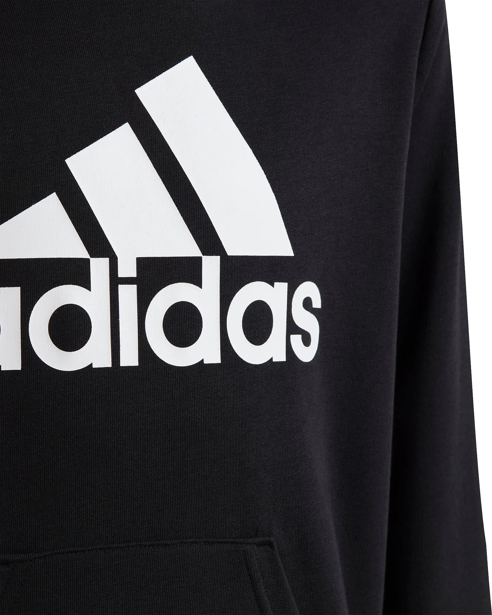 adidas Essentials Big Logo Junior Hoody - Black