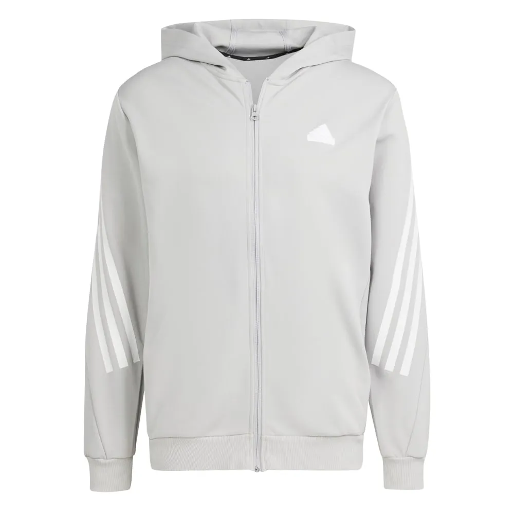 Adidas Mens Future Icons 3 Stripes Full Zip Hoodie