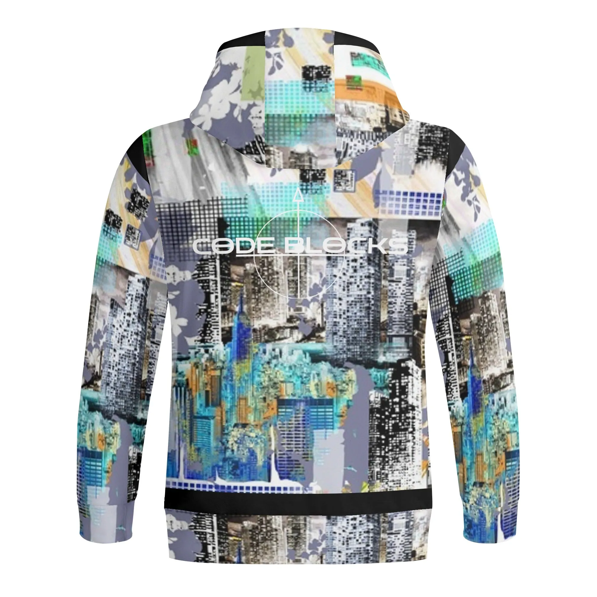 Adult Full Zip Turtleneck Hoodie Streetwear