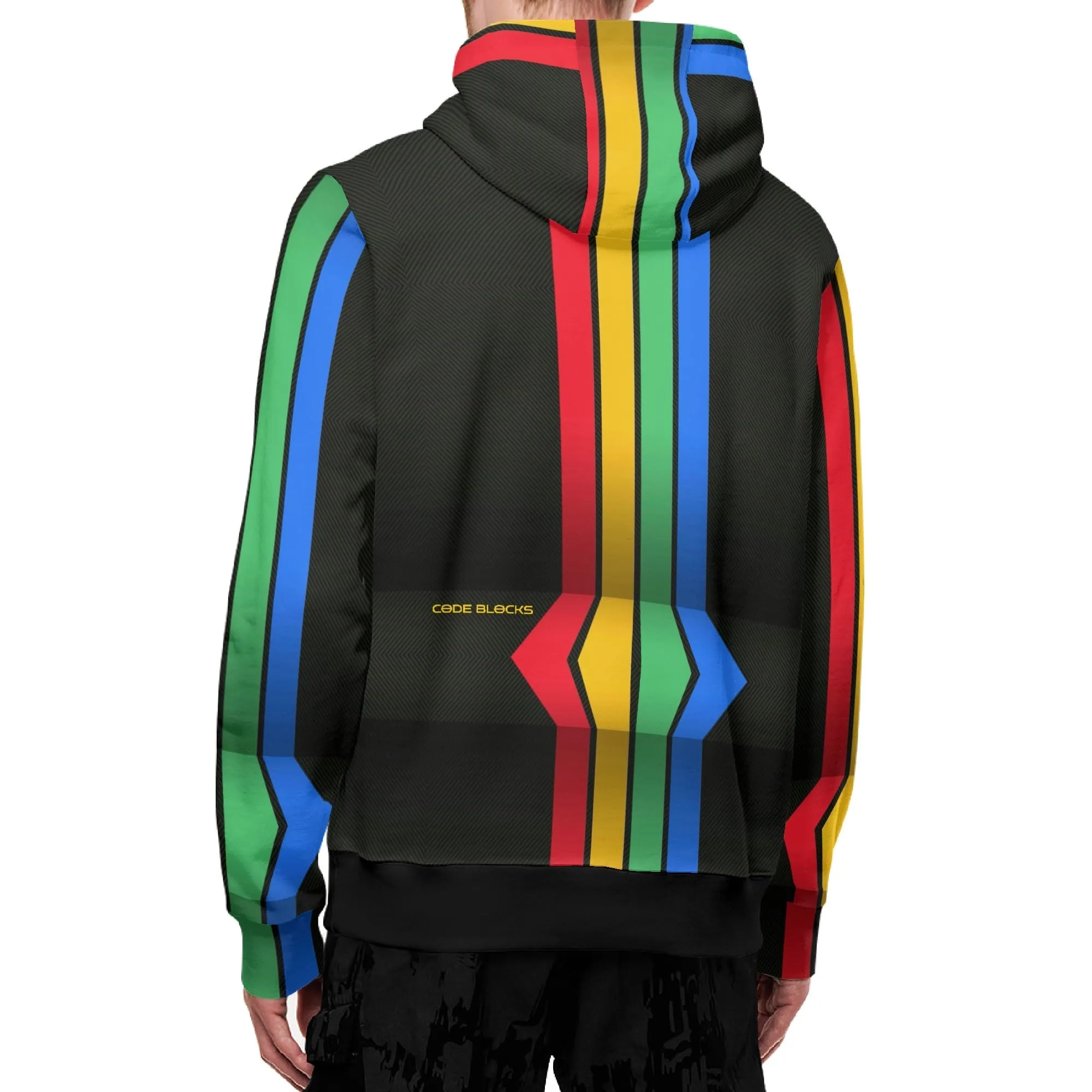 Adult Full Zip Turtleneck Hoodie Streetwear