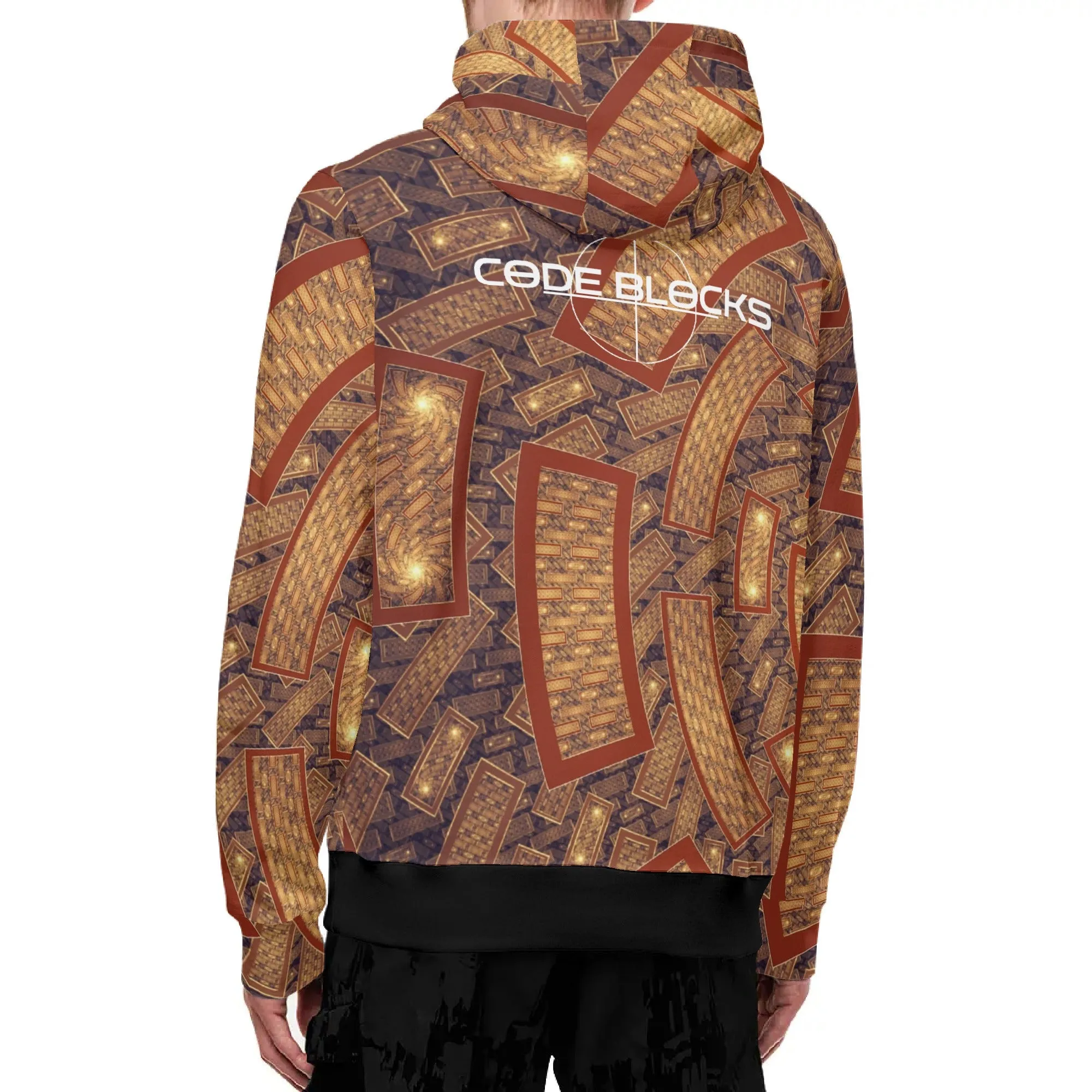 Adult Full Zip Turtleneck Hoodie Streetwear