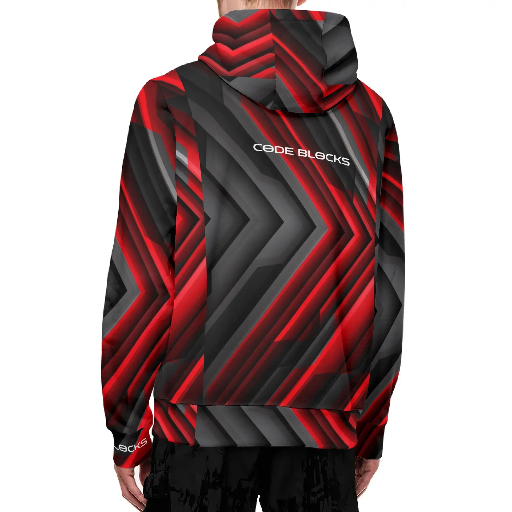 Adult Full Zip Turtleneck Hoodie Streetwear