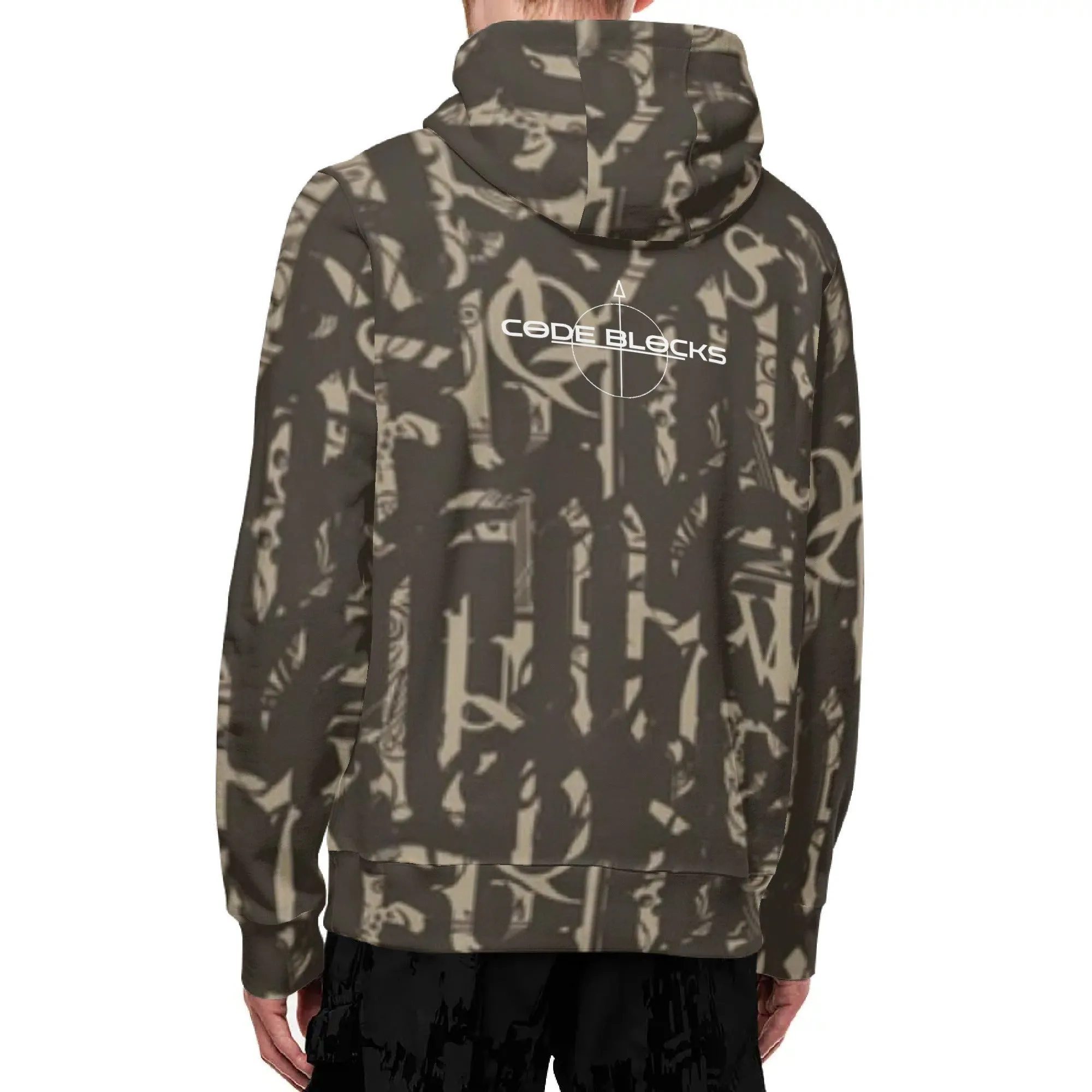 Adult Full Zip Turtleneck Hoodie Streetwear