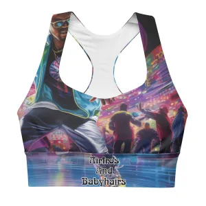 Airfros And Babyhairs He Blades Longline Sports Bra