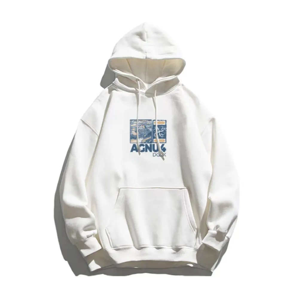 AokLok Landscape Graphic Cotton Hoodie