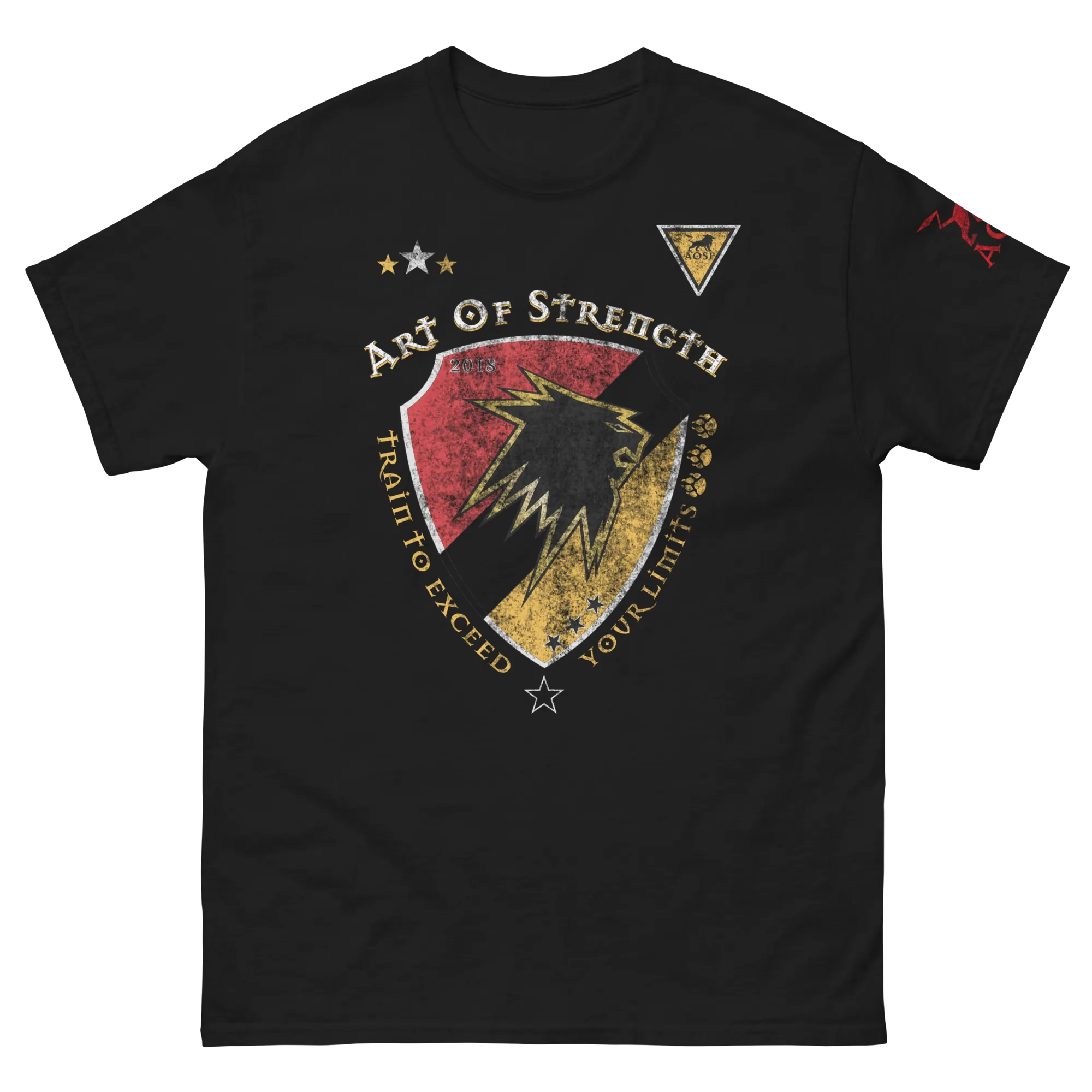 AOS Shield classic tee