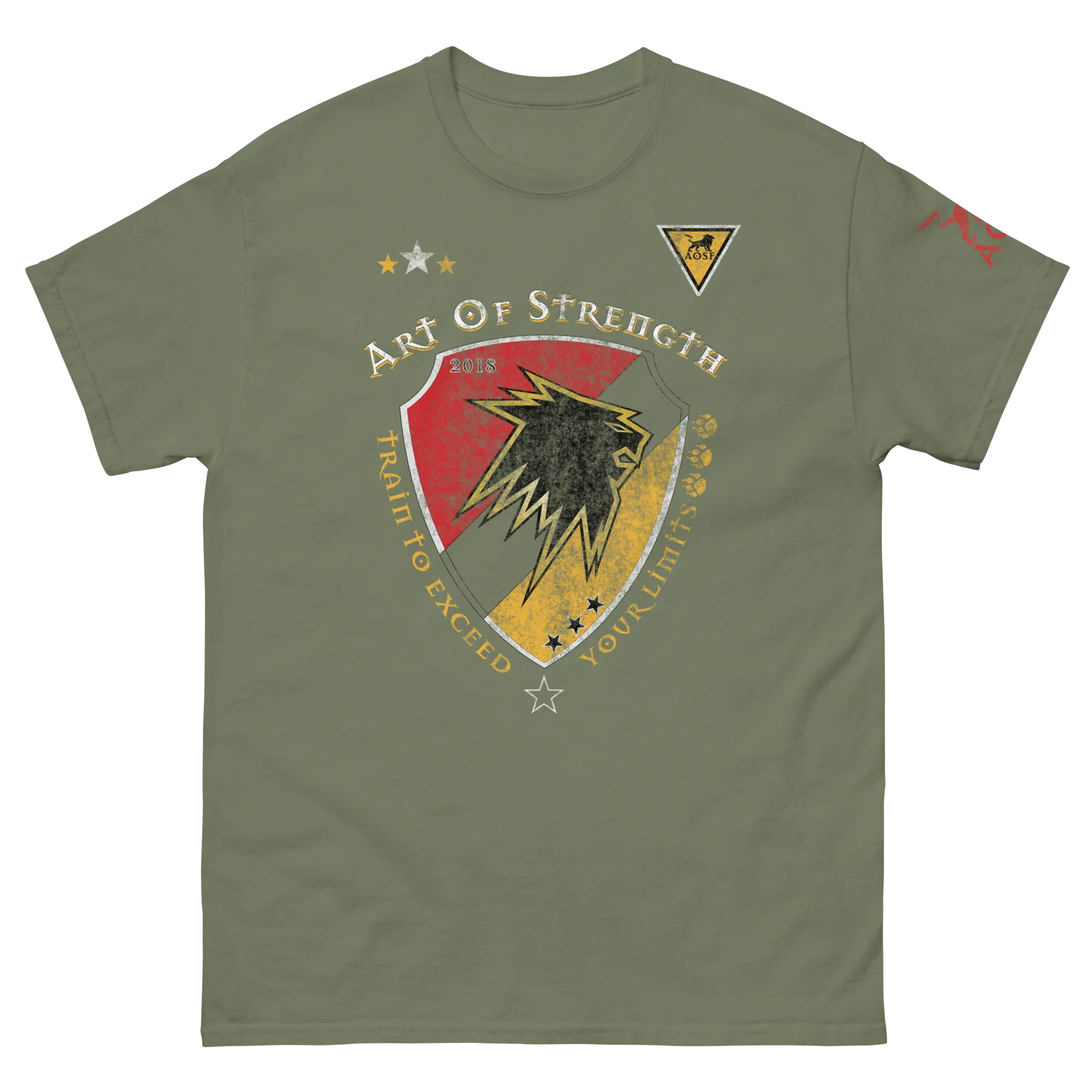 AOS Shield classic tee