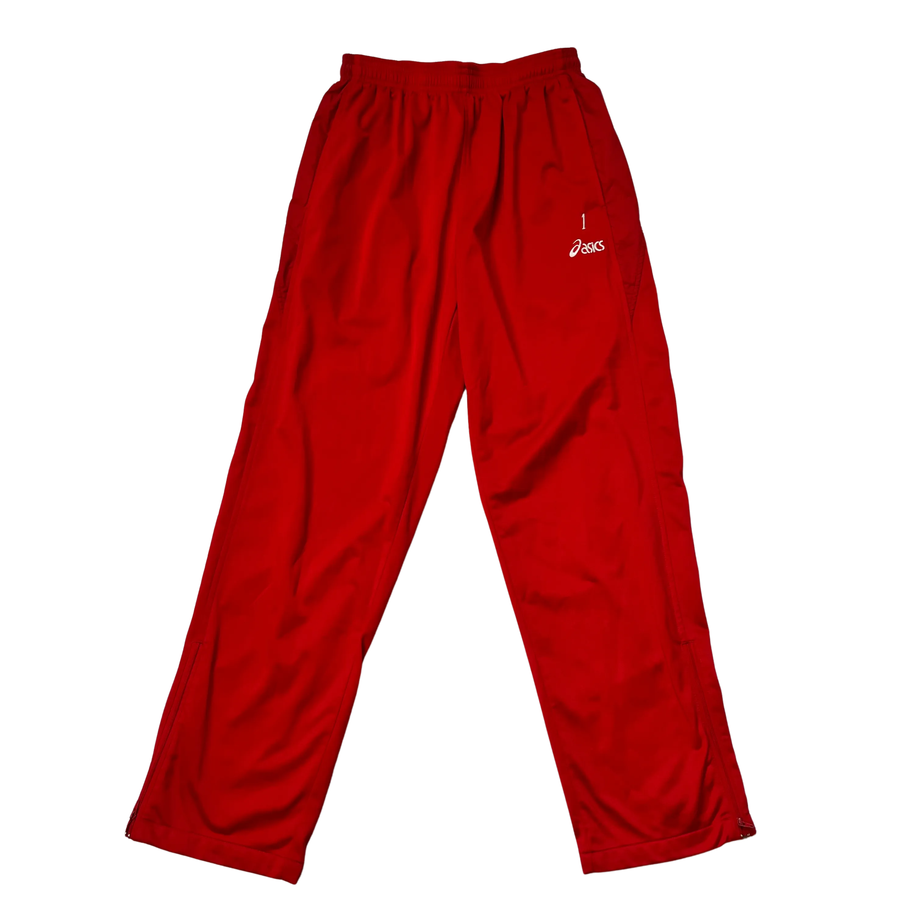 Asics Red Track Pants