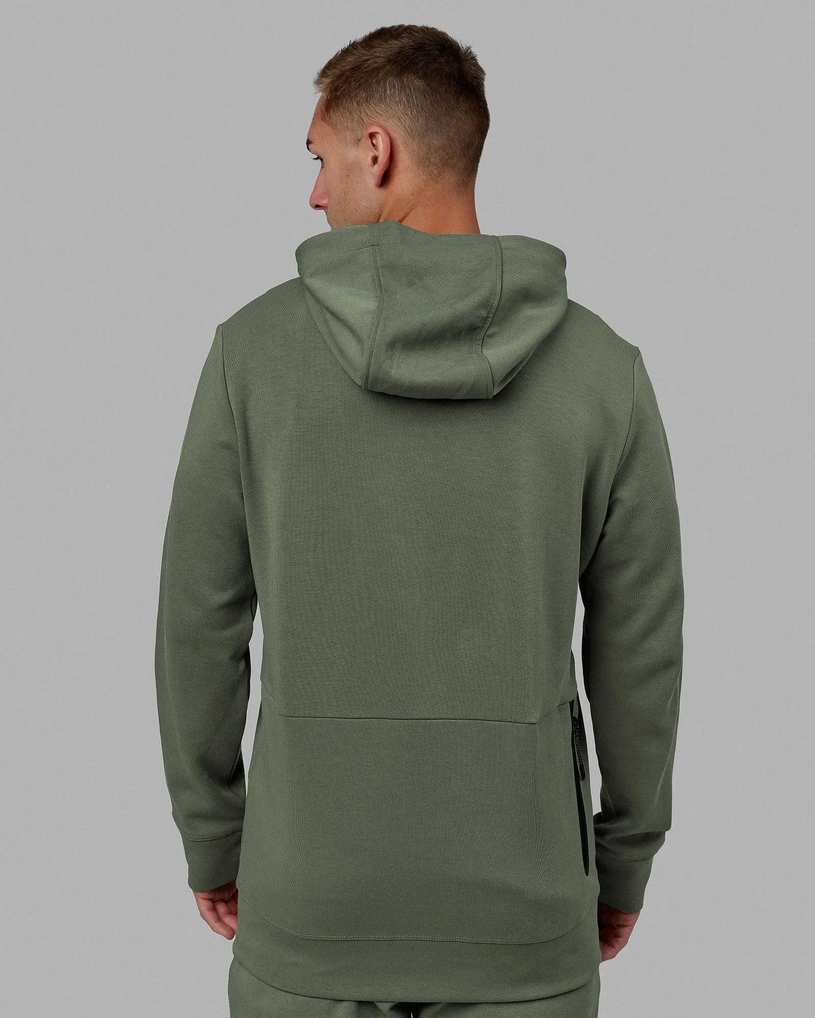 Athlete ForgedFleece Zip Up Hoodie - Dark Forest