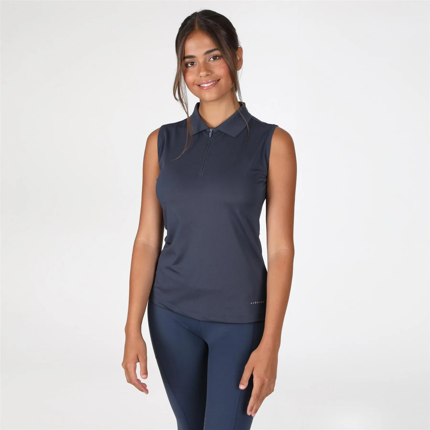 Aubrion Poise Sleeveless Polo