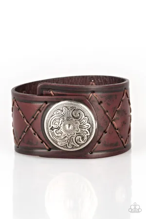 Badlands Bandit Brown Bracelet