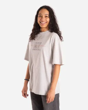Boyfriend Tee - Grey Melange Hk