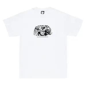 Brain collage t-shirt - White