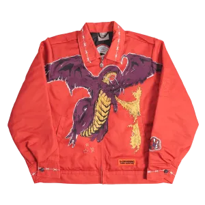 BRAND X FEAR NONE IN TORONTO WORK YOUTH JACKET (RED)