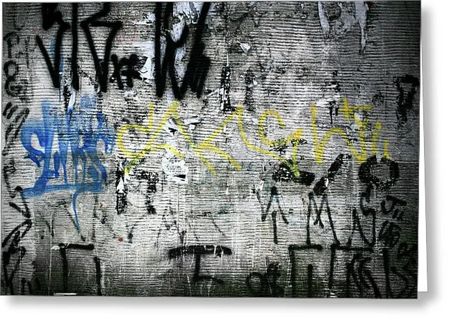 Brazil Graffiti - Greeting Card