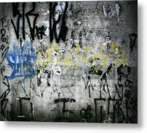 Brazil Graffiti - Metal Print