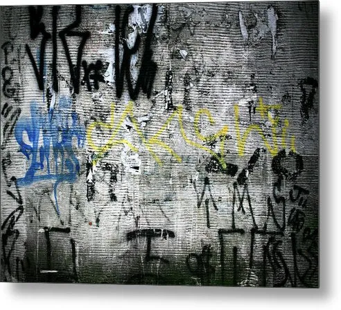 Brazil Graffiti - Metal Print