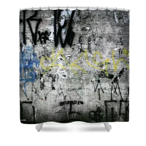 Brazil Graffiti - Shower Curtain