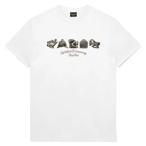 Bronzed age t-shirt - White