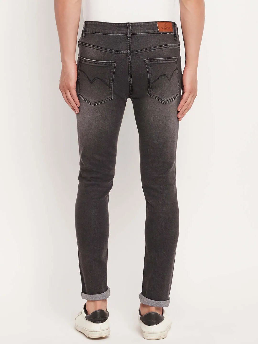 Camla Barcelona Distressed Anthra Grey Jeans