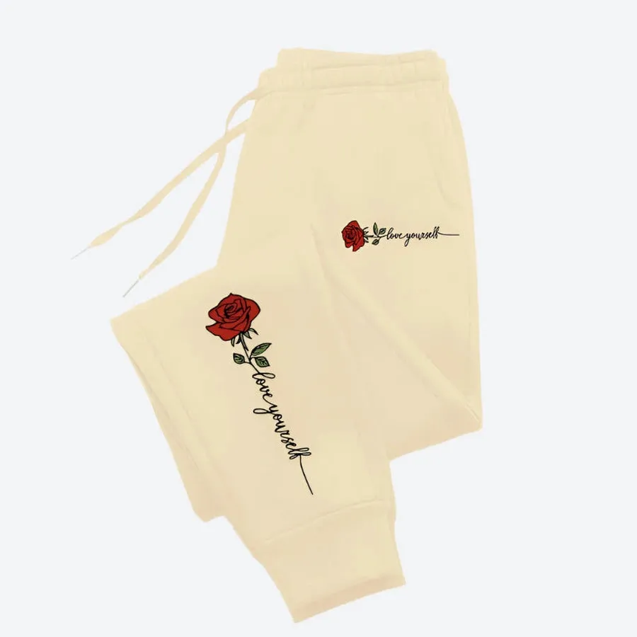 Casual Elastic Waist Jogger Sweatpants