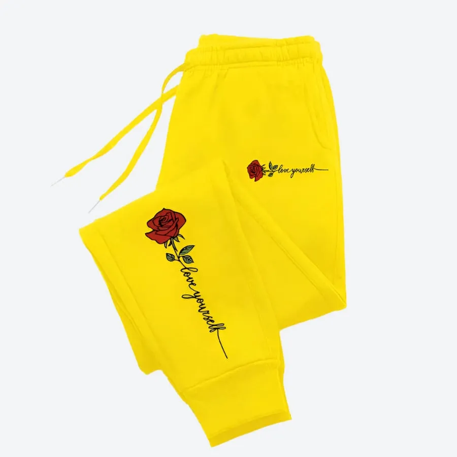 Casual Elastic Waist Jogger Sweatpants