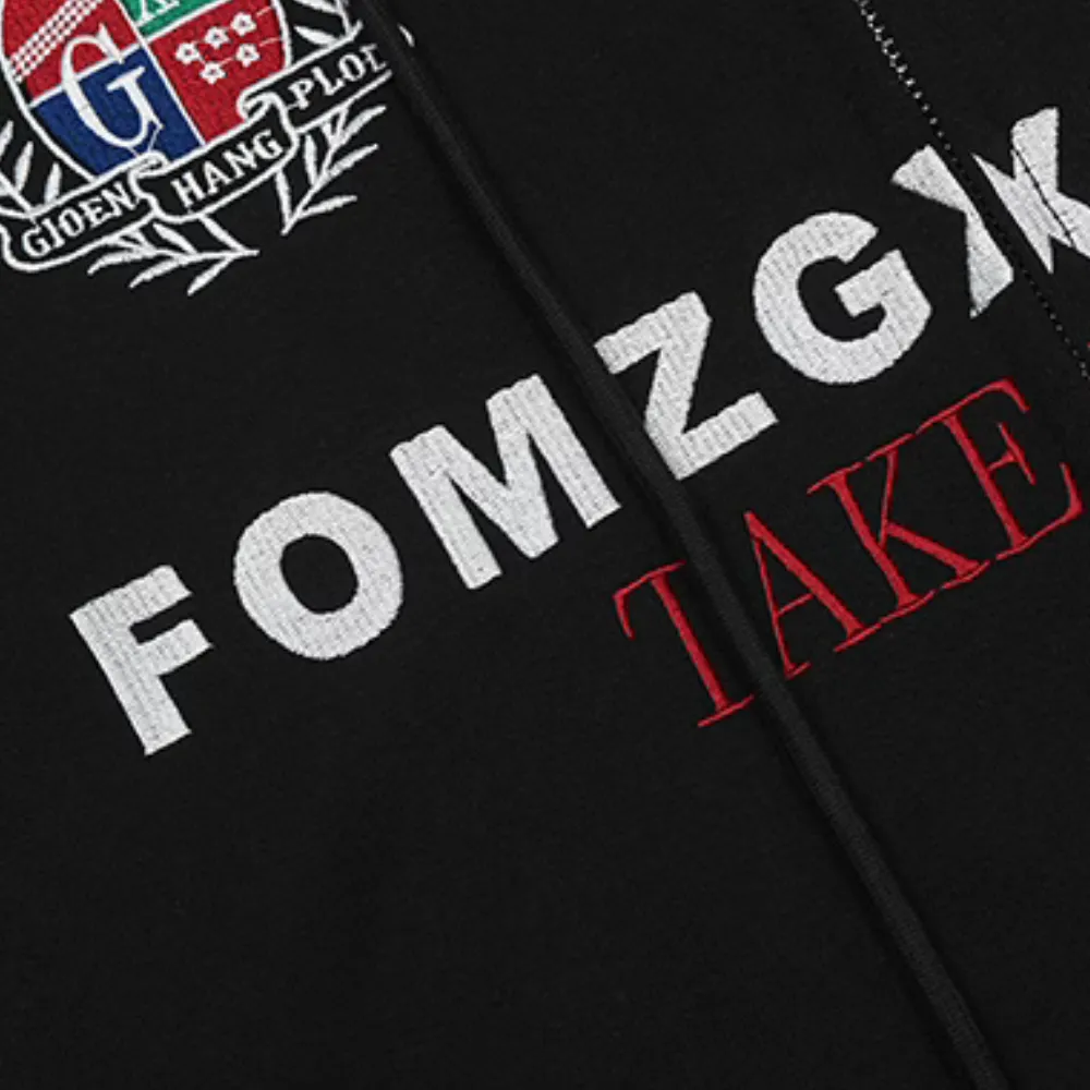 Classic Check Lined Embroidered Hoodie