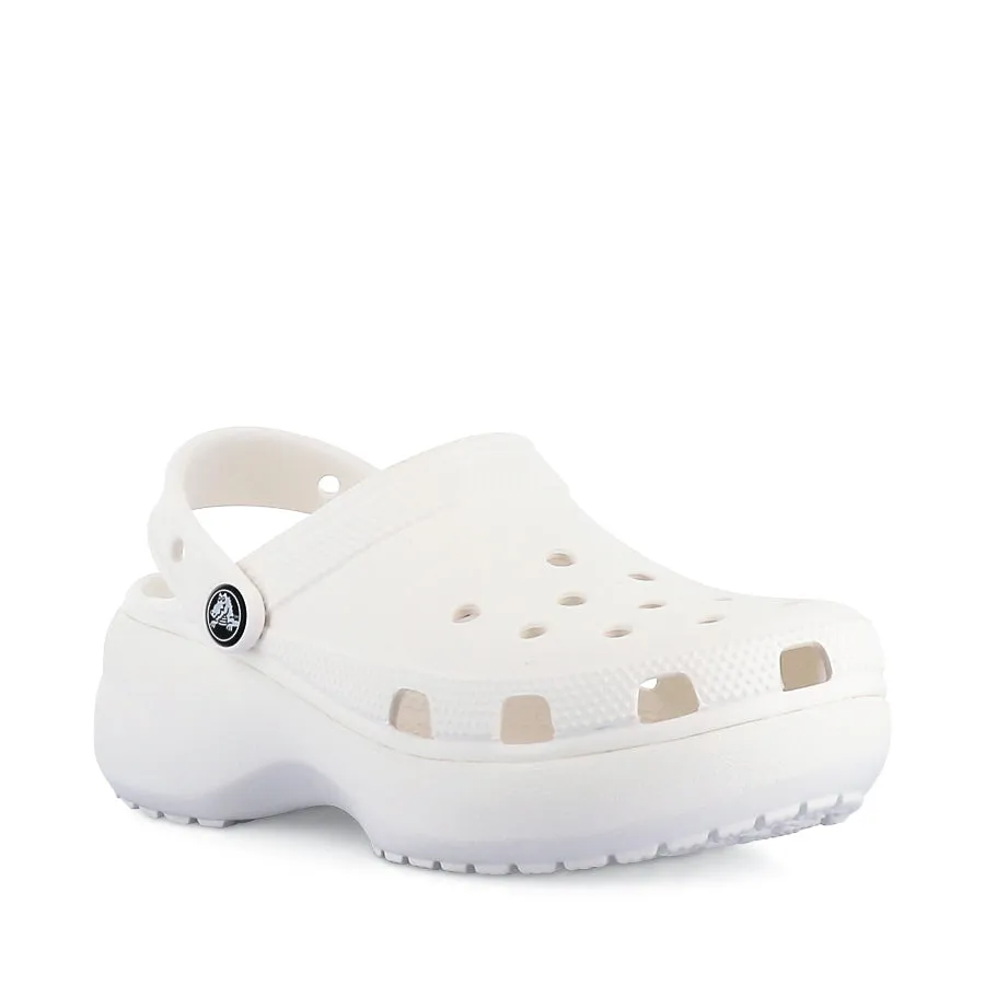 CLASSIC PLATFORM CLOG - WHITE