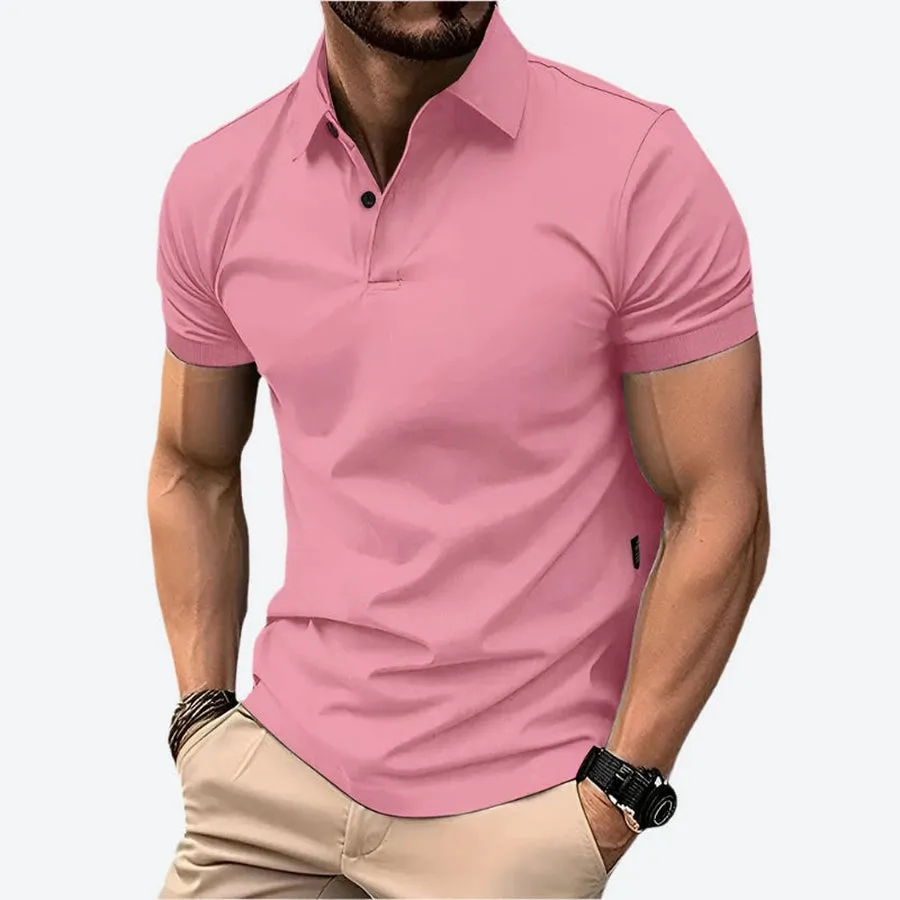 Classic Slim-Fit Short-Sleeve Polo Shirts