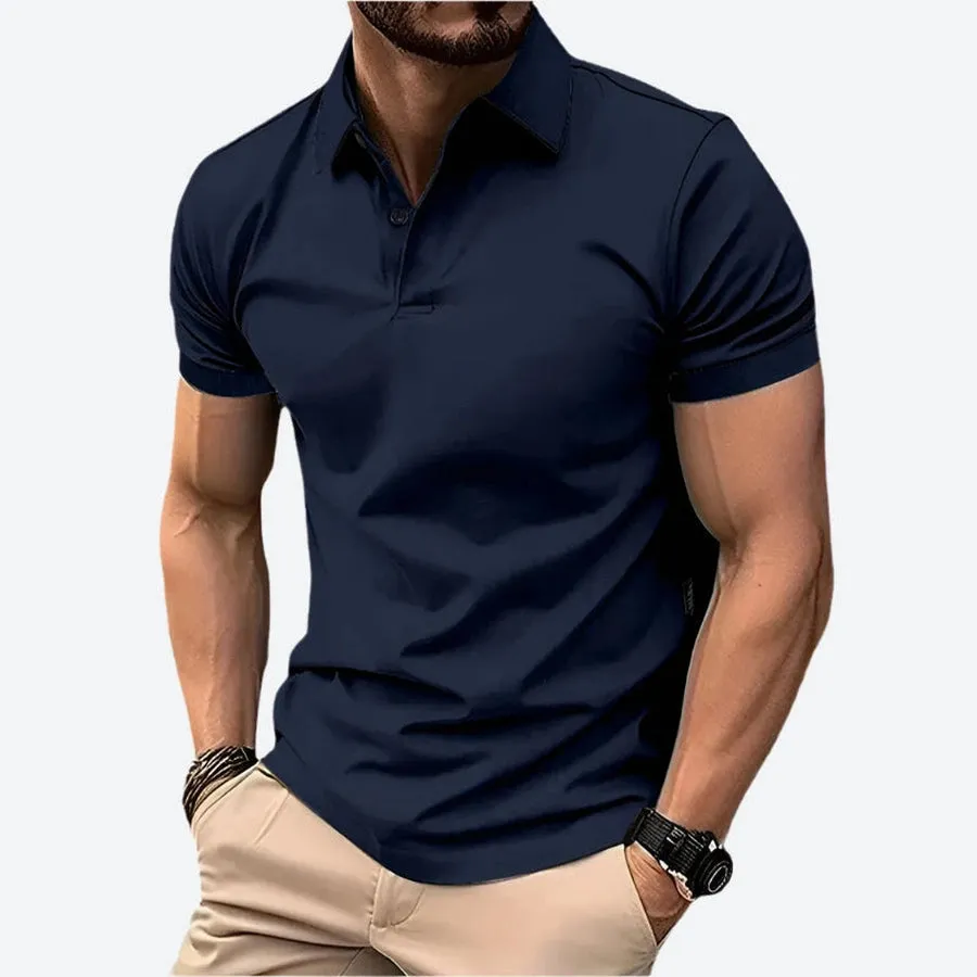 Classic Slim-Fit Short-Sleeve Polo Shirts