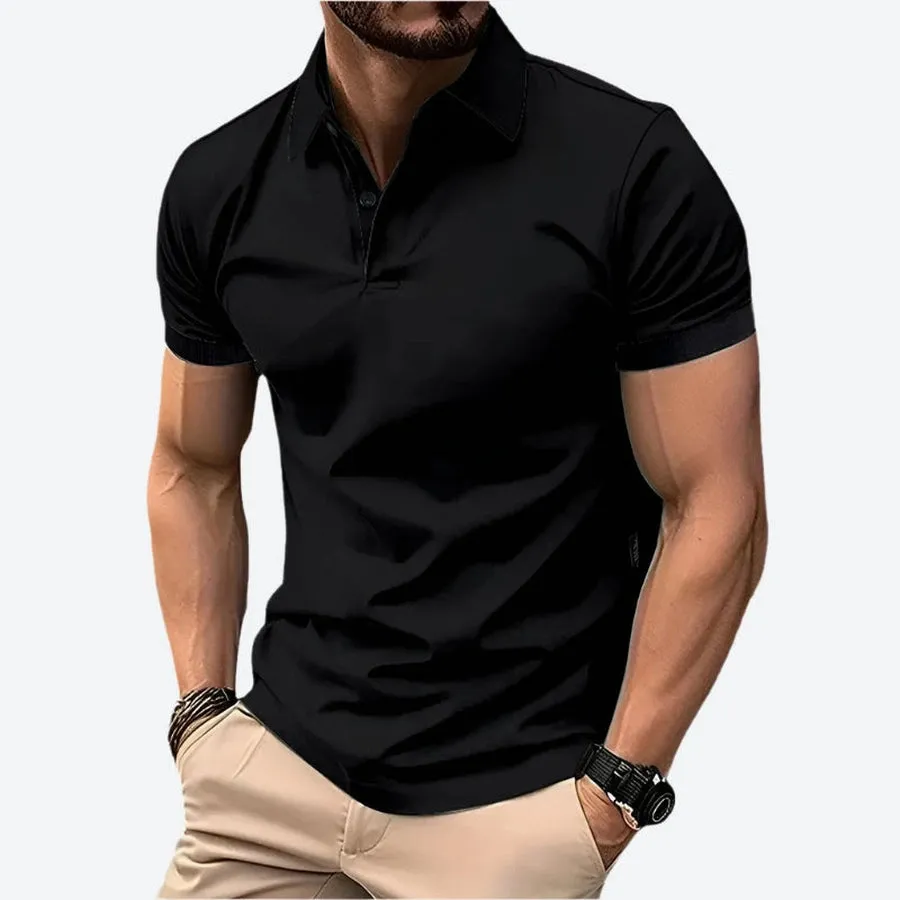 Classic Slim-Fit Short-Sleeve Polo Shirts