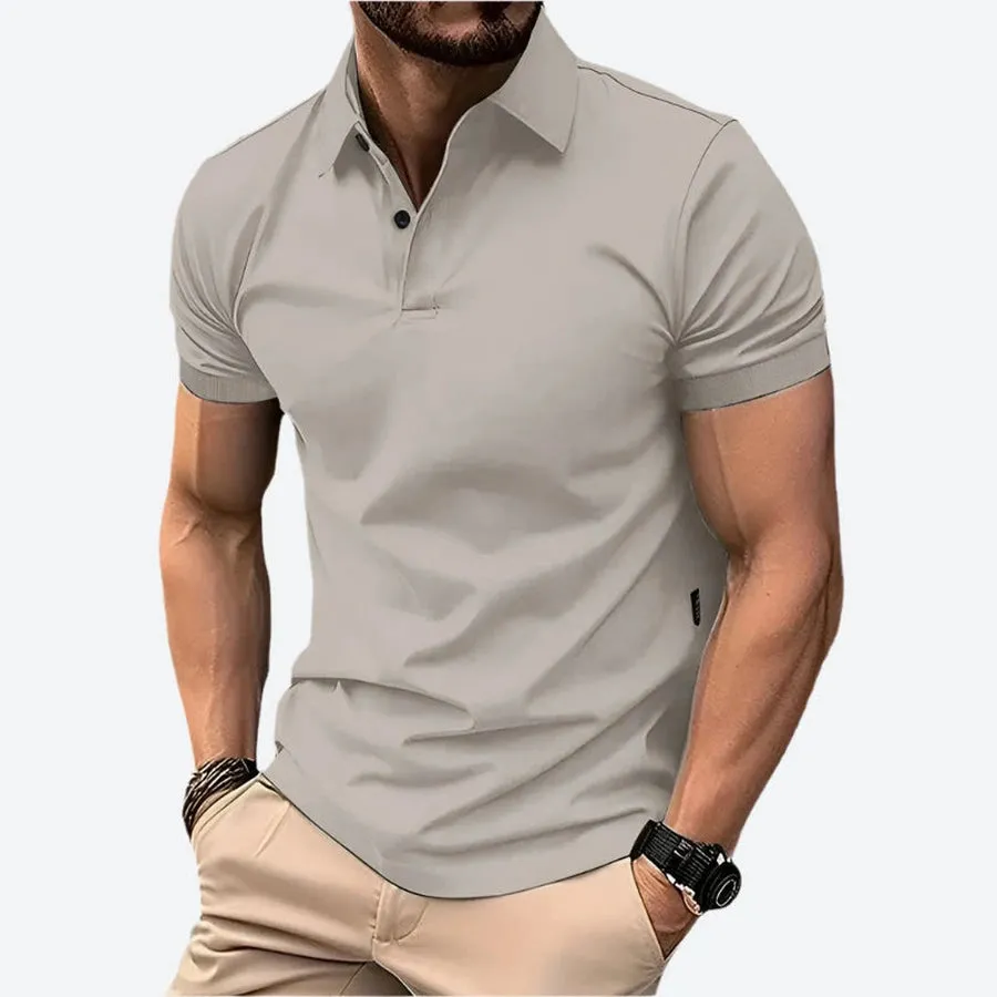 Classic Slim-Fit Short-Sleeve Polo Shirts