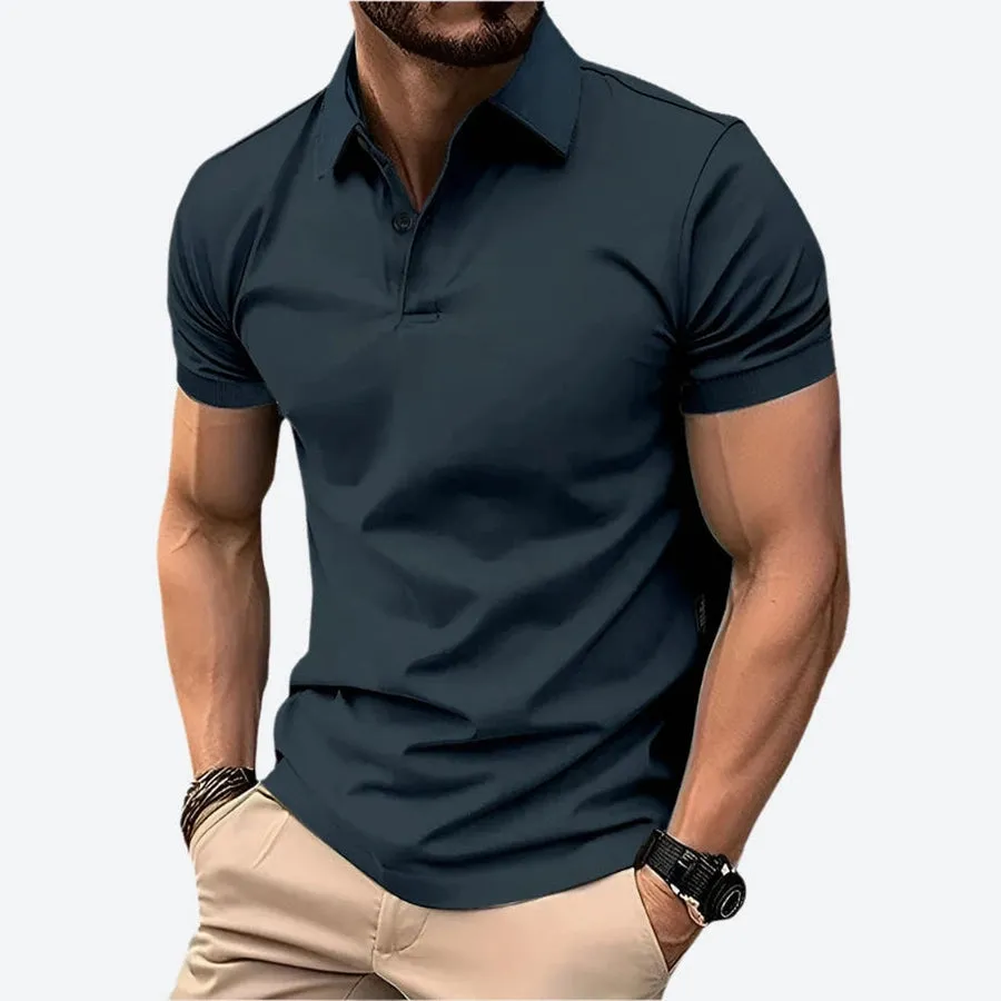 Classic Slim-Fit Short-Sleeve Polo Shirts