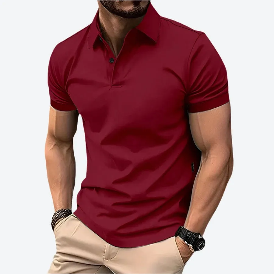 Classic Slim-Fit Short-Sleeve Polo Shirts