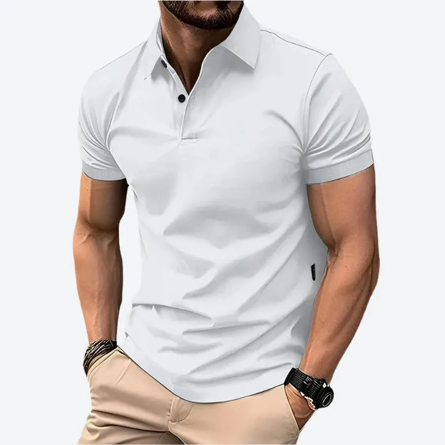 Classic Slim-Fit Short-Sleeve Polo Shirts