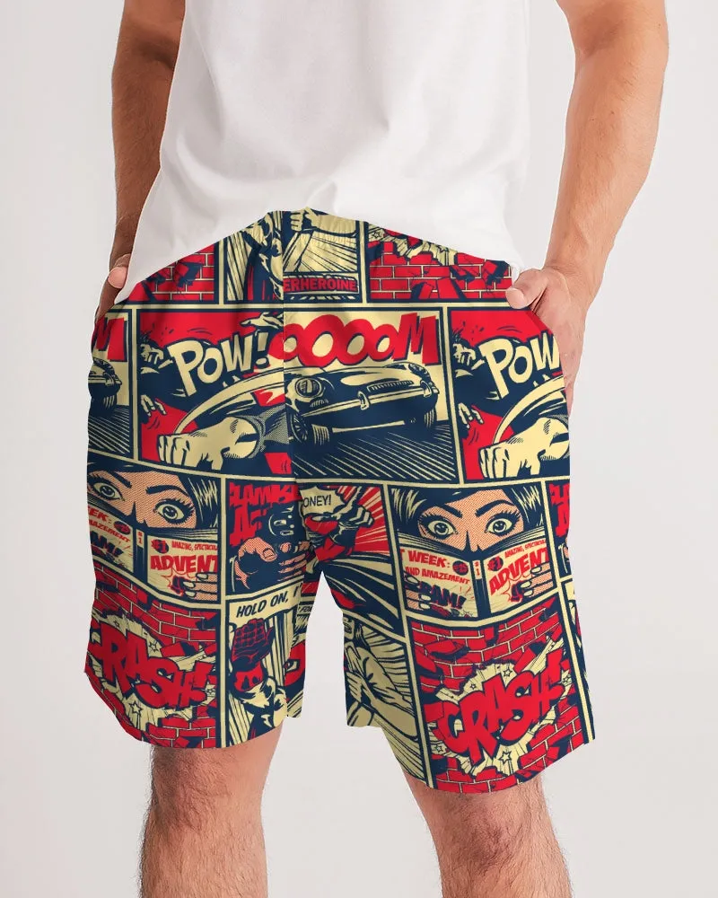 Comic Art Masculine Jogger Shorts