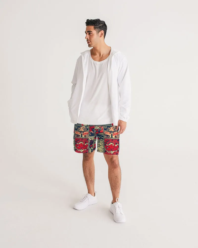 Comic Art Masculine Jogger Shorts