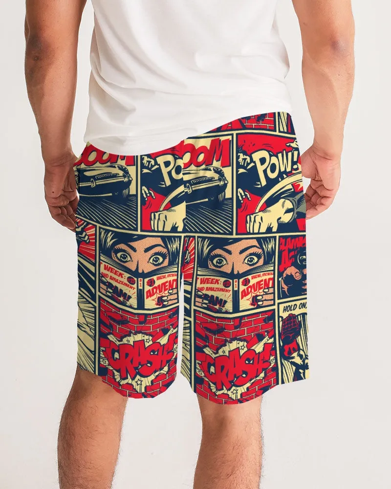 Comic Art Masculine Jogger Shorts