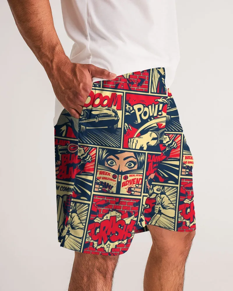 Comic Art Masculine Jogger Shorts