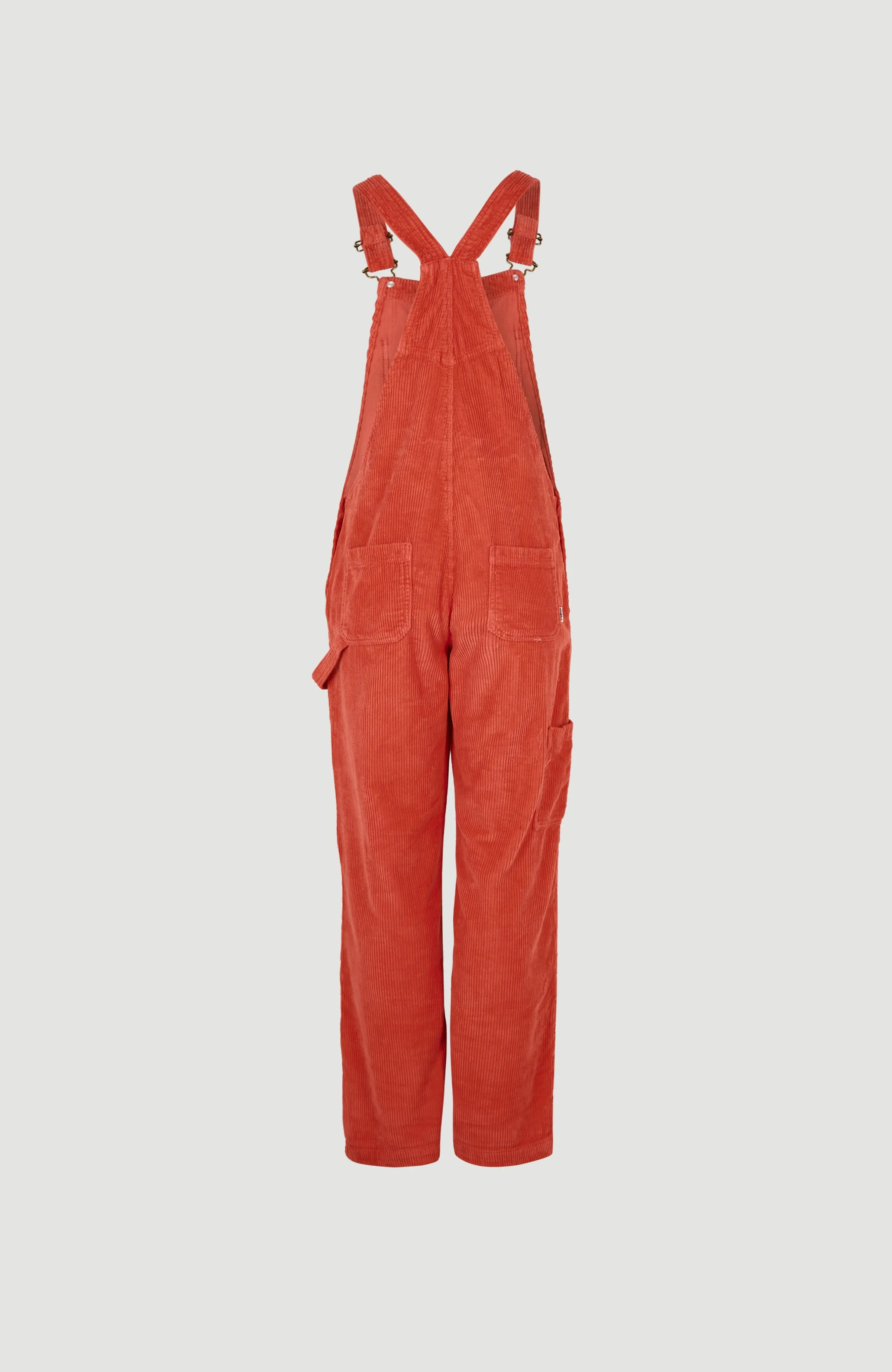 CORD DUNGAREE | Red Orcher
