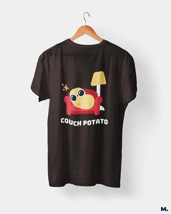 Couch potato printed t shirts