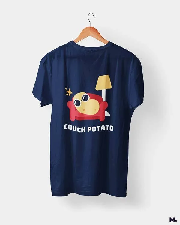 Couch potato printed t shirts