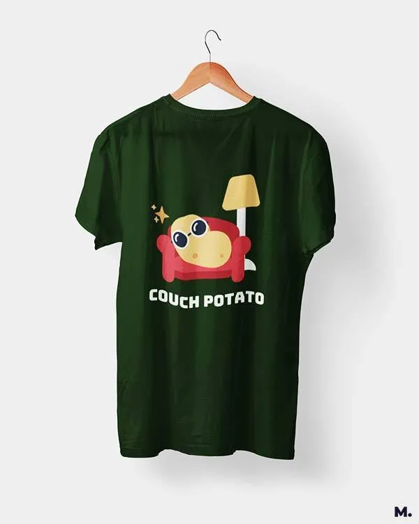Couch potato printed t shirts