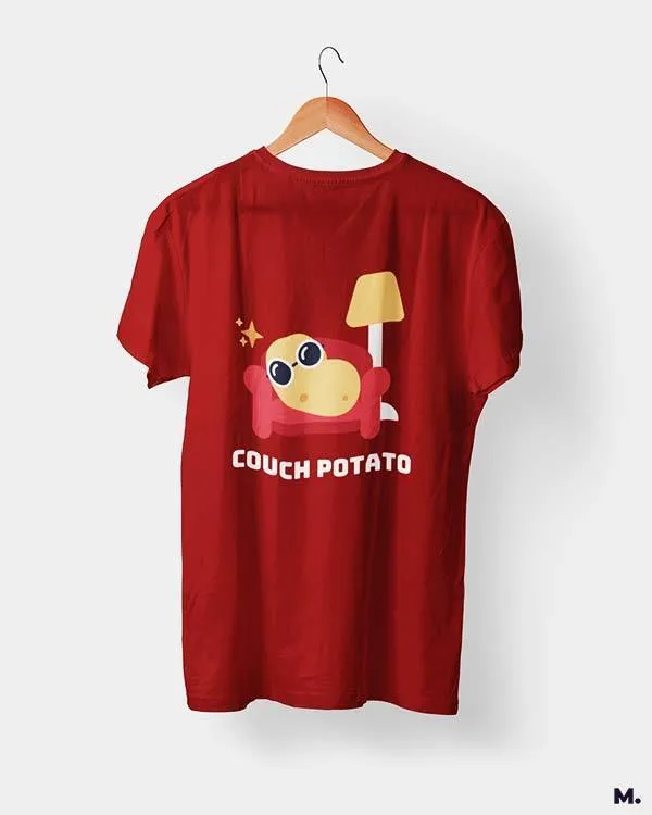 Couch potato printed t shirts