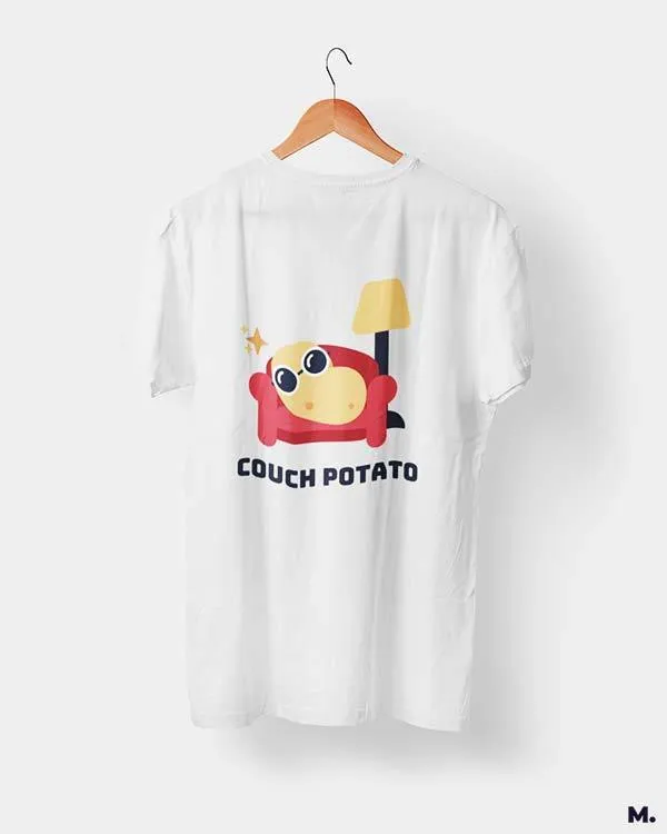Couch potato printed t shirts